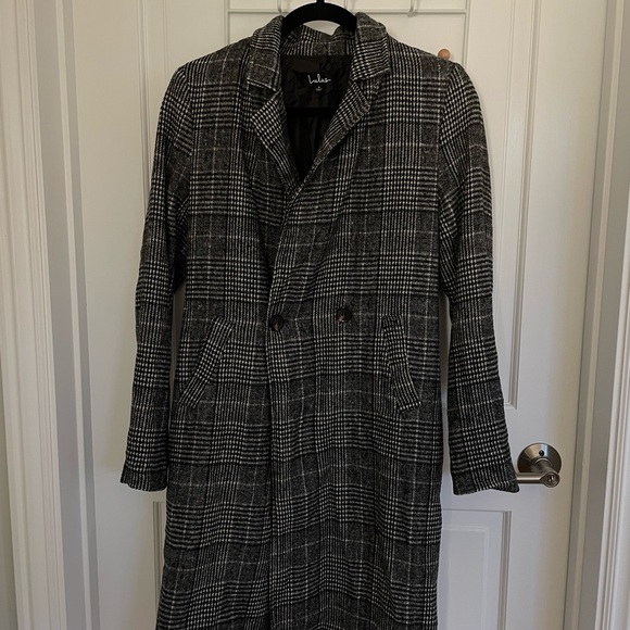 Lulu’s Plaid Coat - Picture 3 of 5